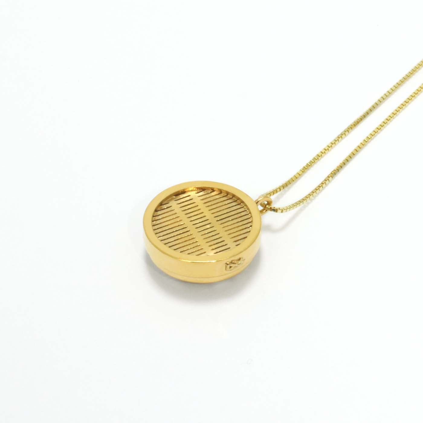 Dim Sum Necklace in Silver & Part 24ct Gold Plate